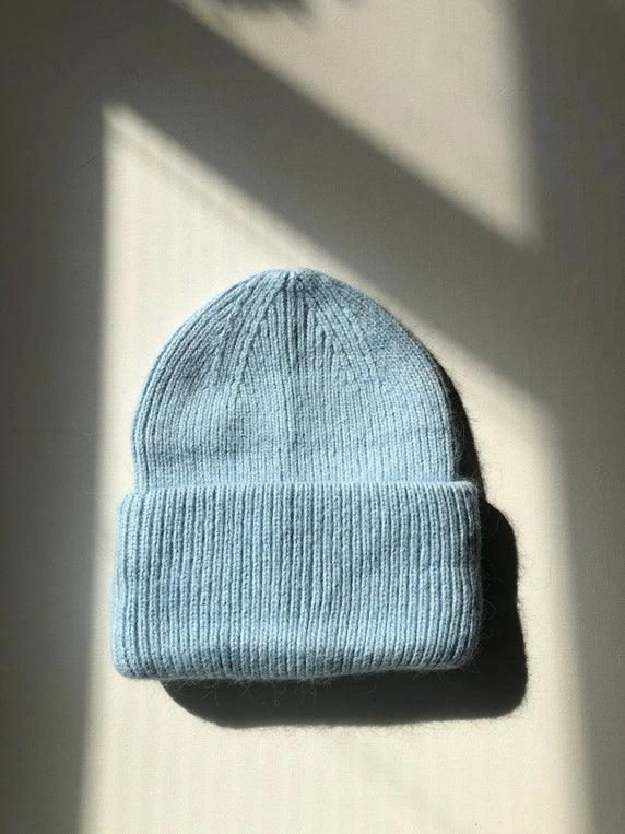 Tuque Laine Angora - Sky Blue