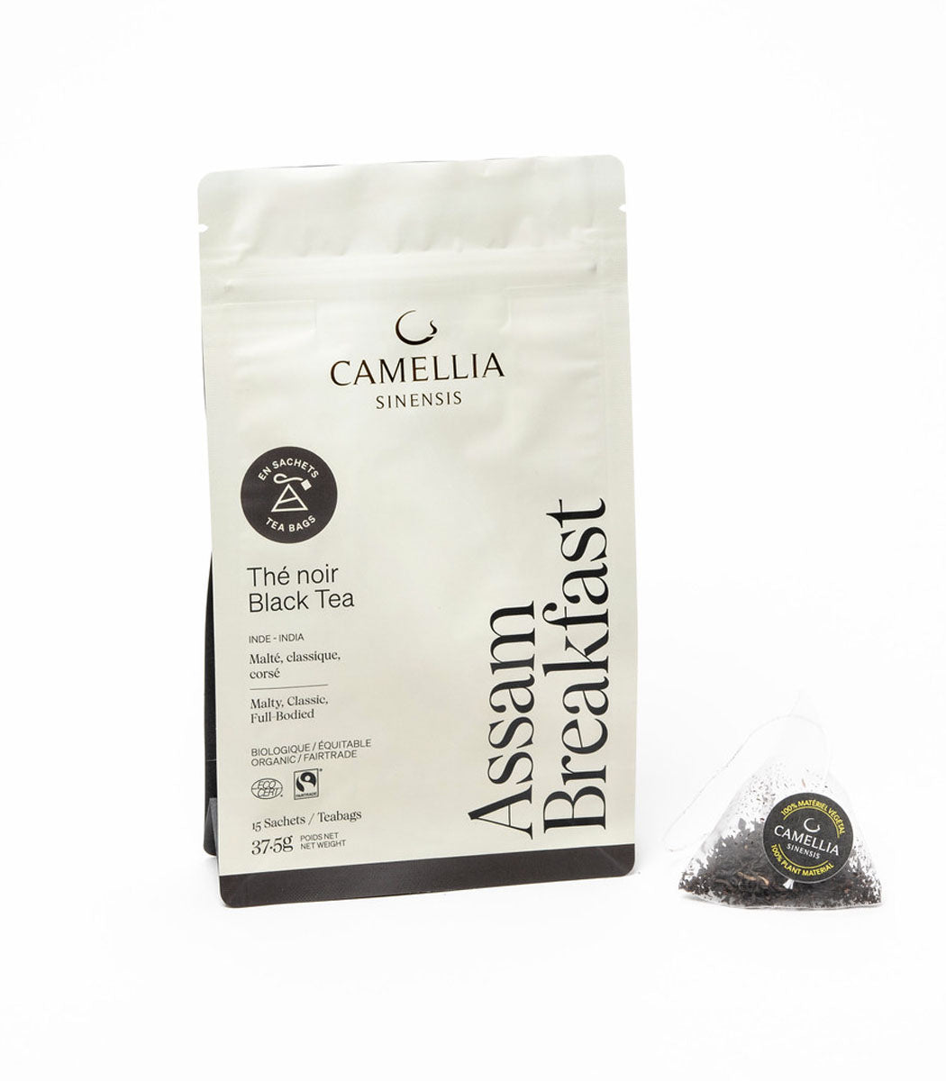 Thé noir Camellia Sinensis  | ASSAM BREAKFAST (15 sachets)