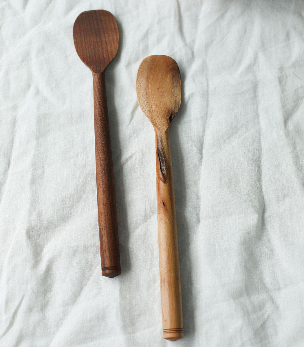 Handmade maple wood spoon