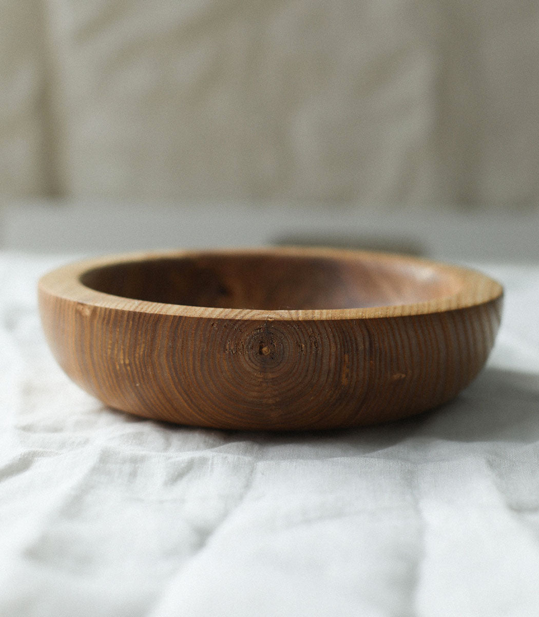 Handmade Maple wood sold bowl.