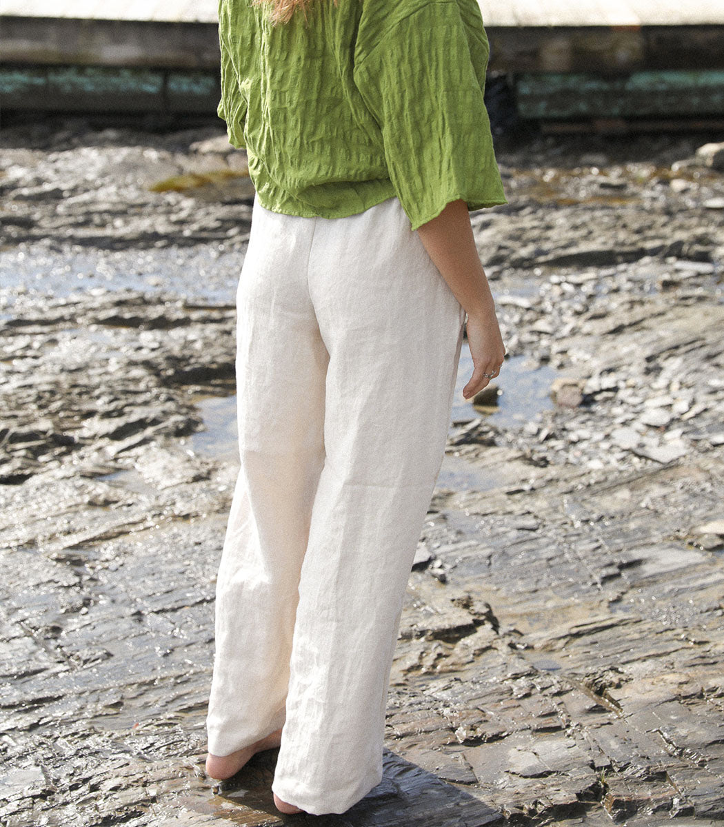 Linen pants | ANGELI - WHEAT