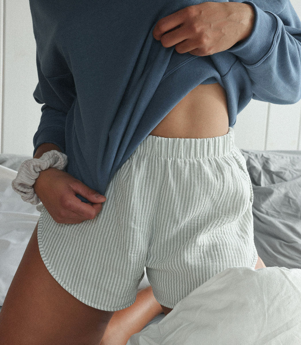 Short Pyjama | HAVEN - MOSS