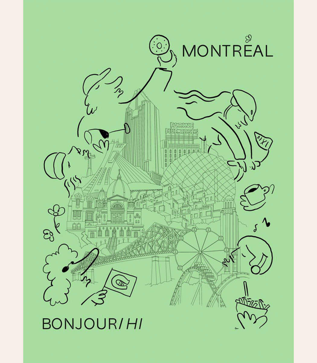 Montreal; Hello, hi - Poster 