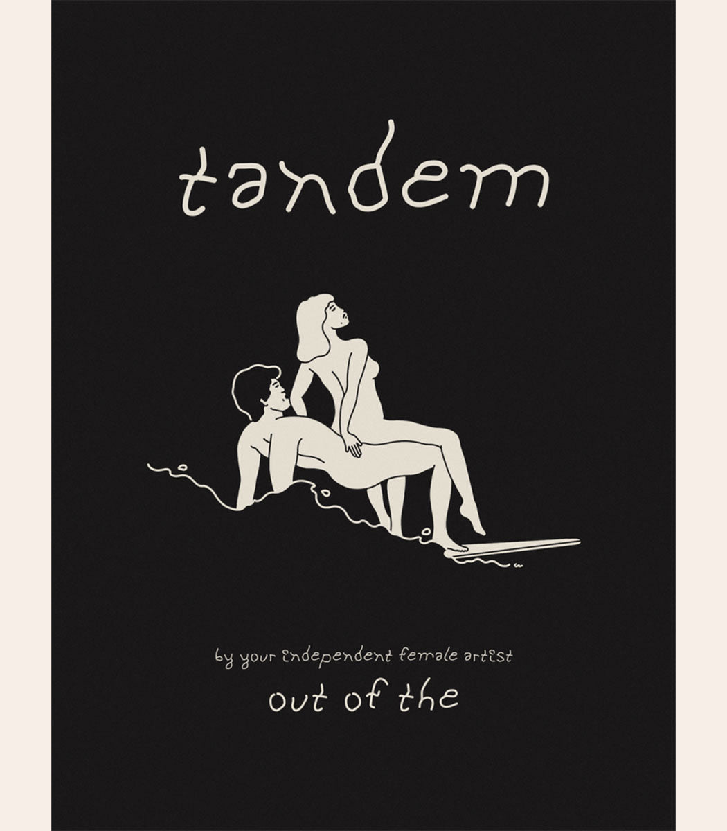 Black tandem - Poster
