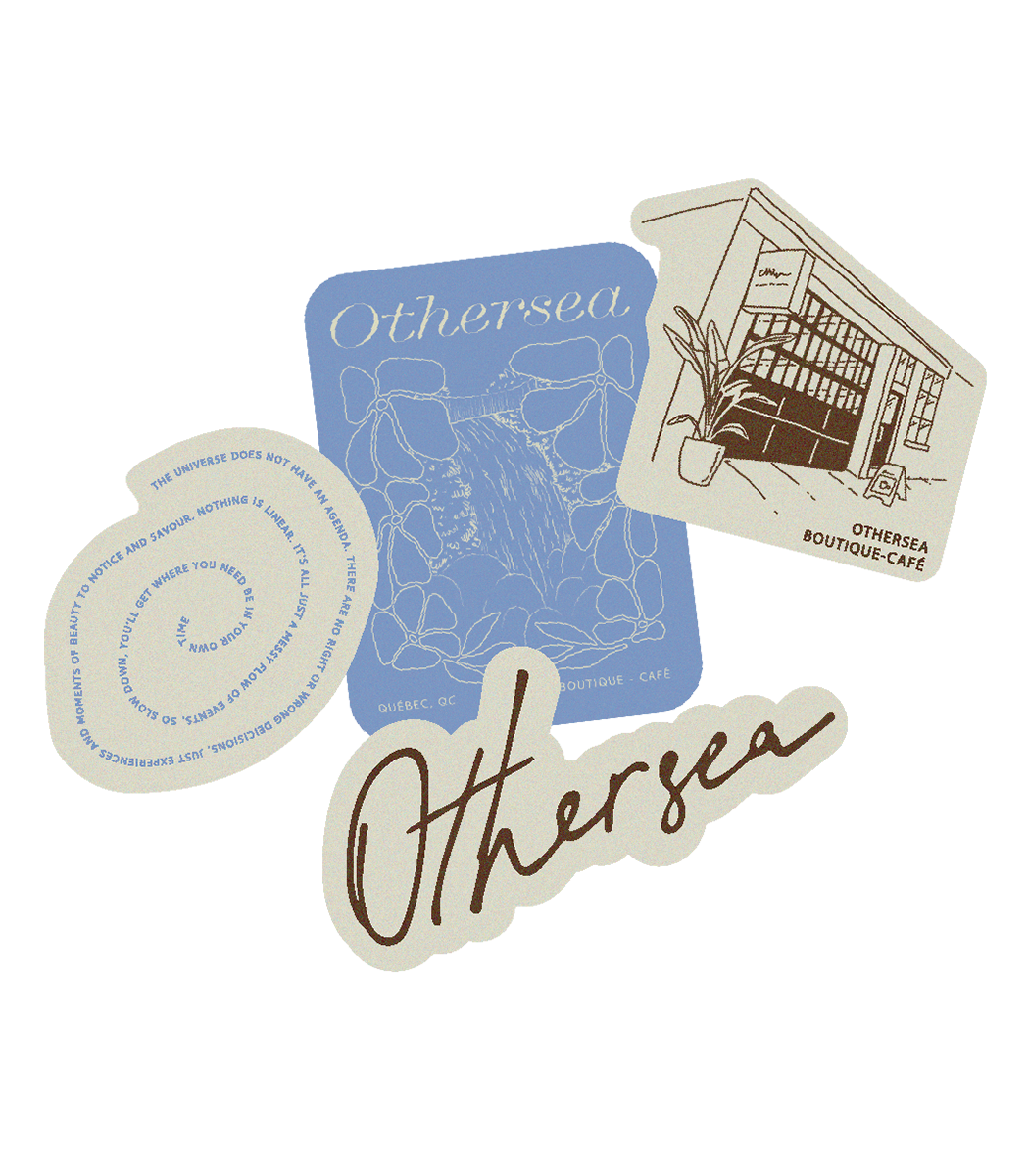 Stickers Othersea | «Combo : 4 stickers»